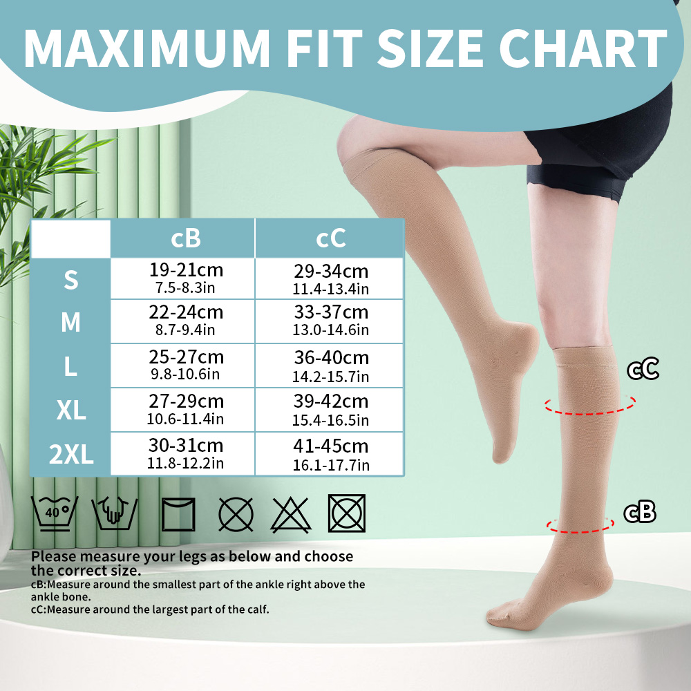 Legbeauty 23-32mmHg Medical Co - đánh giá và giá Compression Sleeve Calf